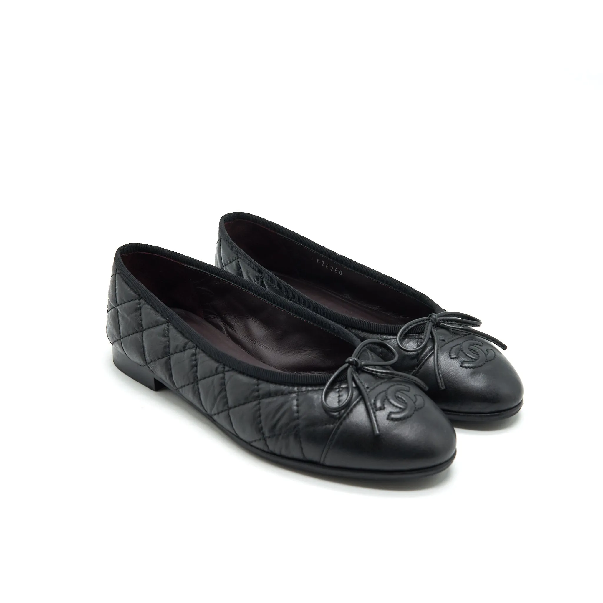 Chanel Classic Quilted flat Shoes Size 36.5 Play-Day