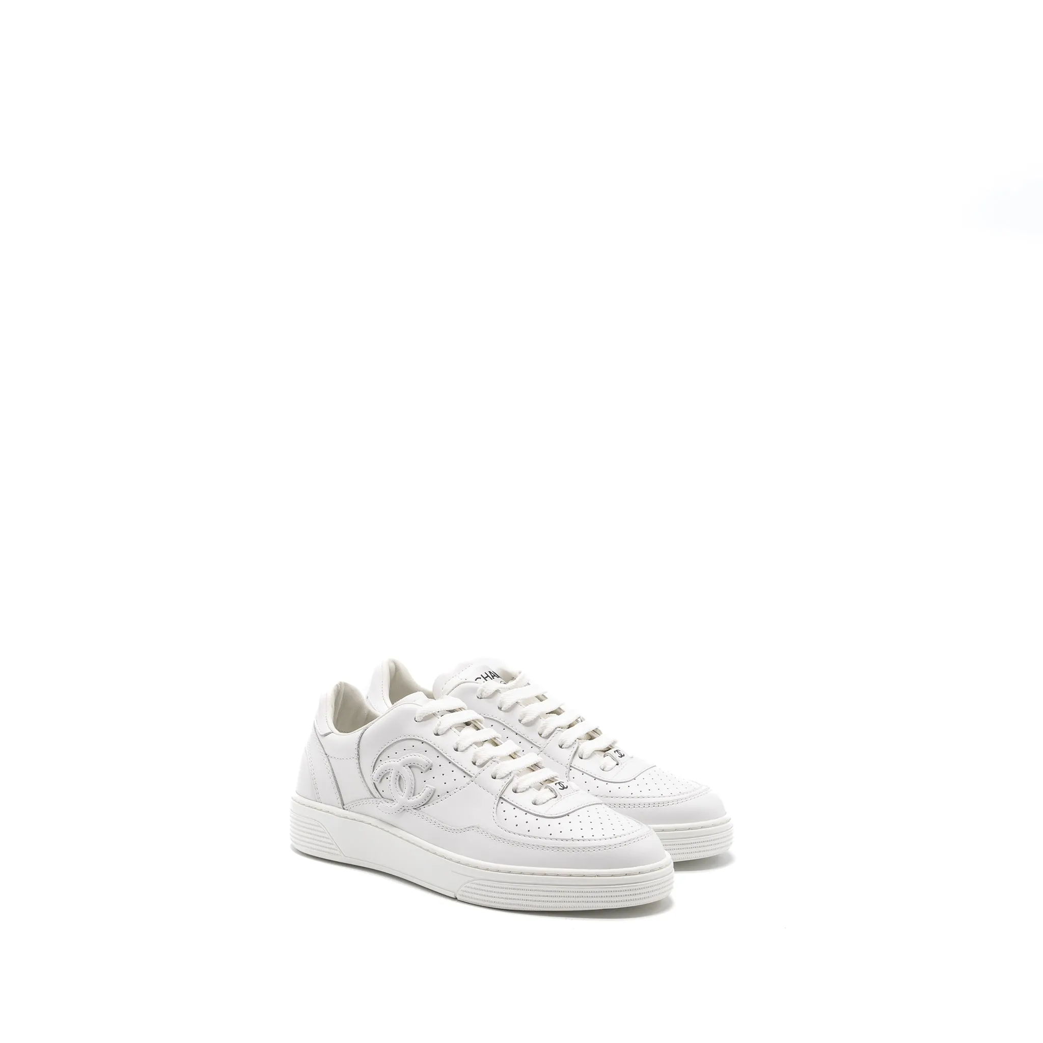 Chanel size 36 CC logo sneakers white Hyper Light Feel