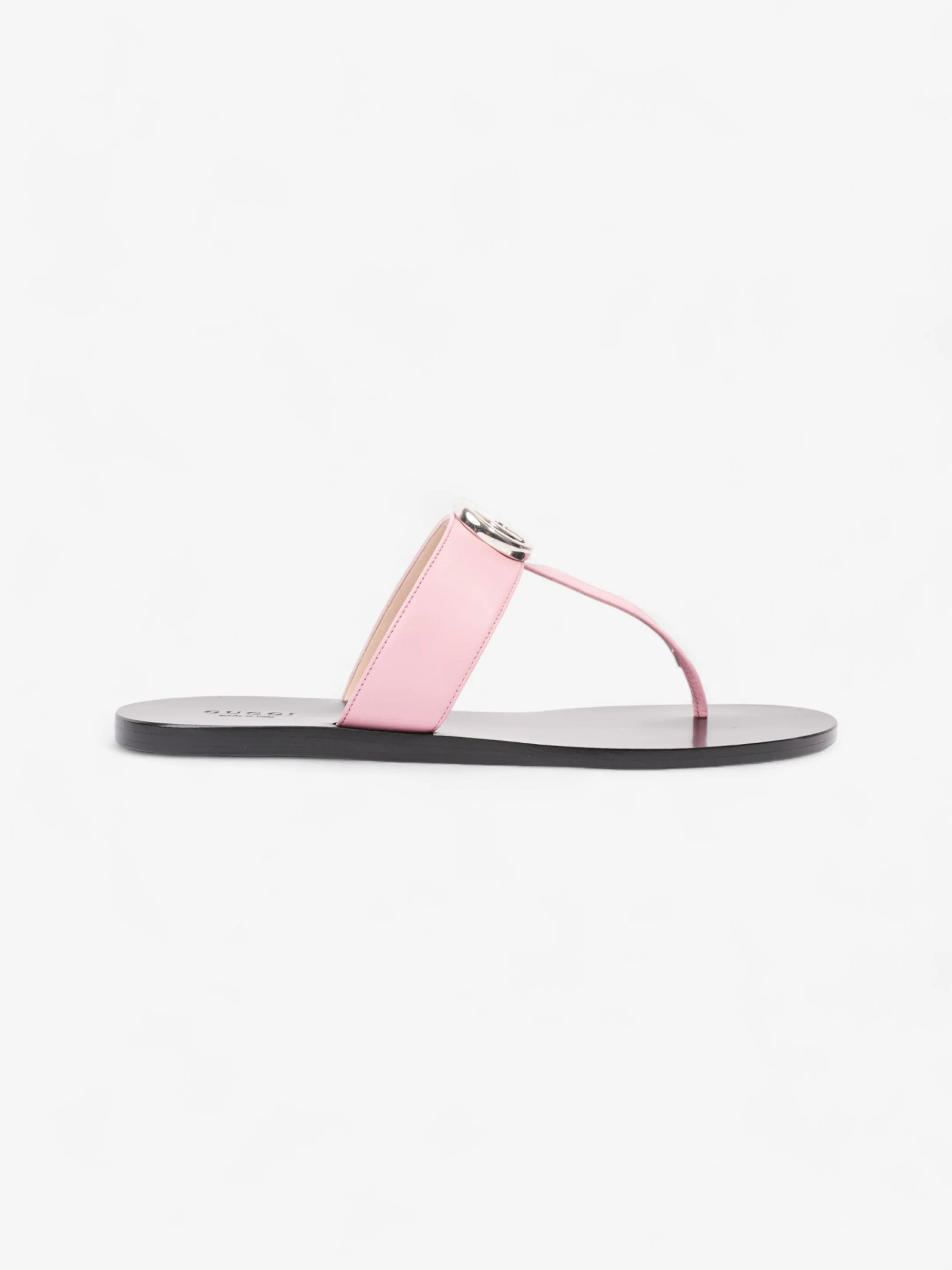 Chic Heeled Sandals Gucci GG Marmont Sandals Pink Leather EU 38.5 UK 5.5