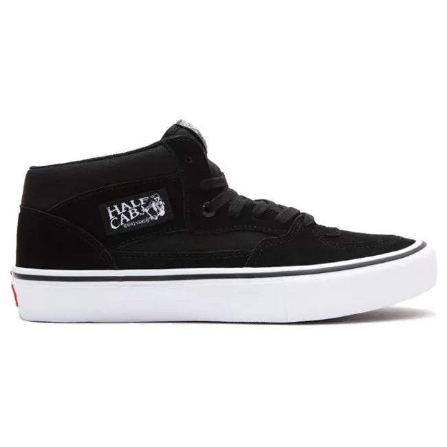 Chic Wear Vans Skate Half Cab Shoe - Black/White