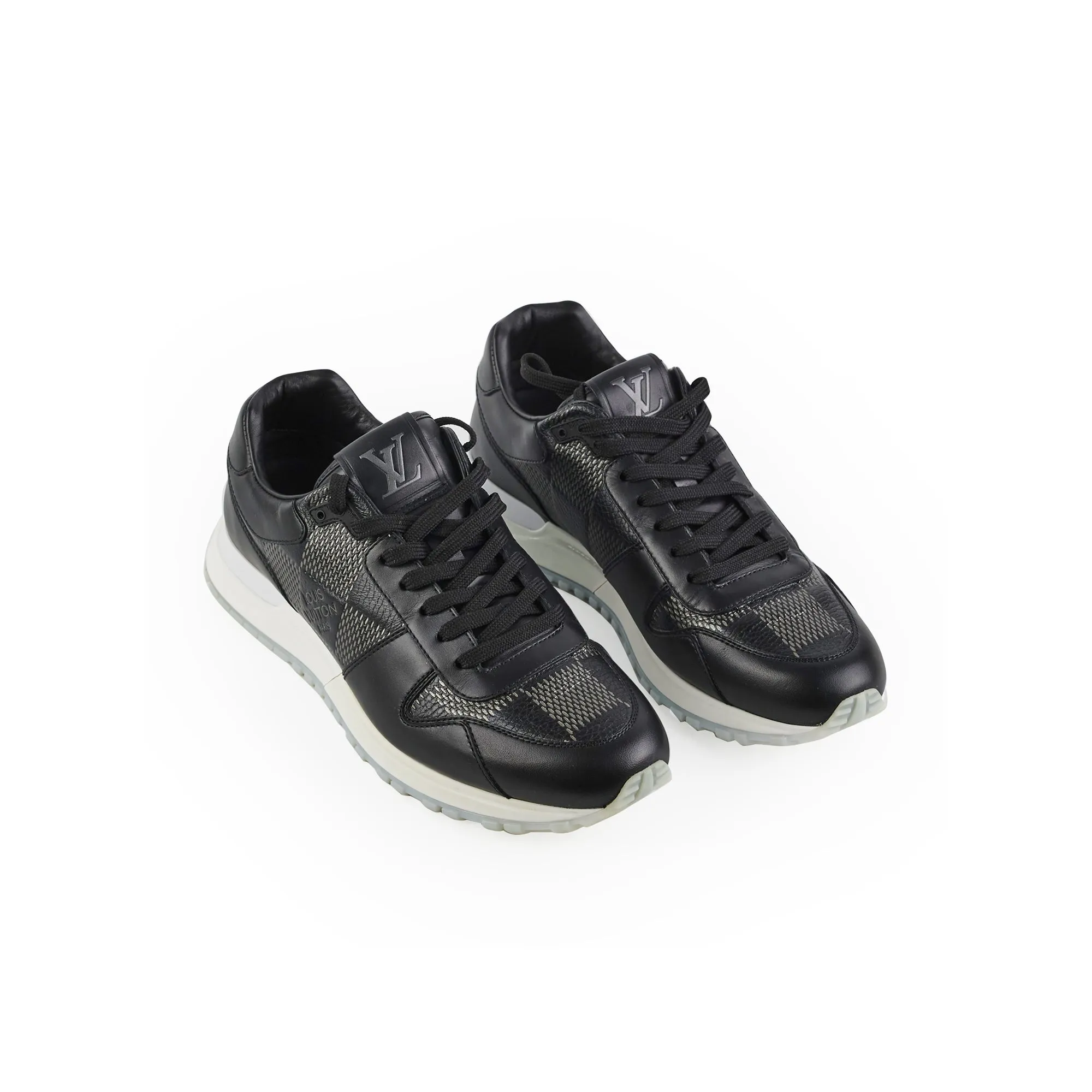 Chill Comfort Mesh Louis Vuitton Run Away Men's Sneakers Black 6.5 UK
