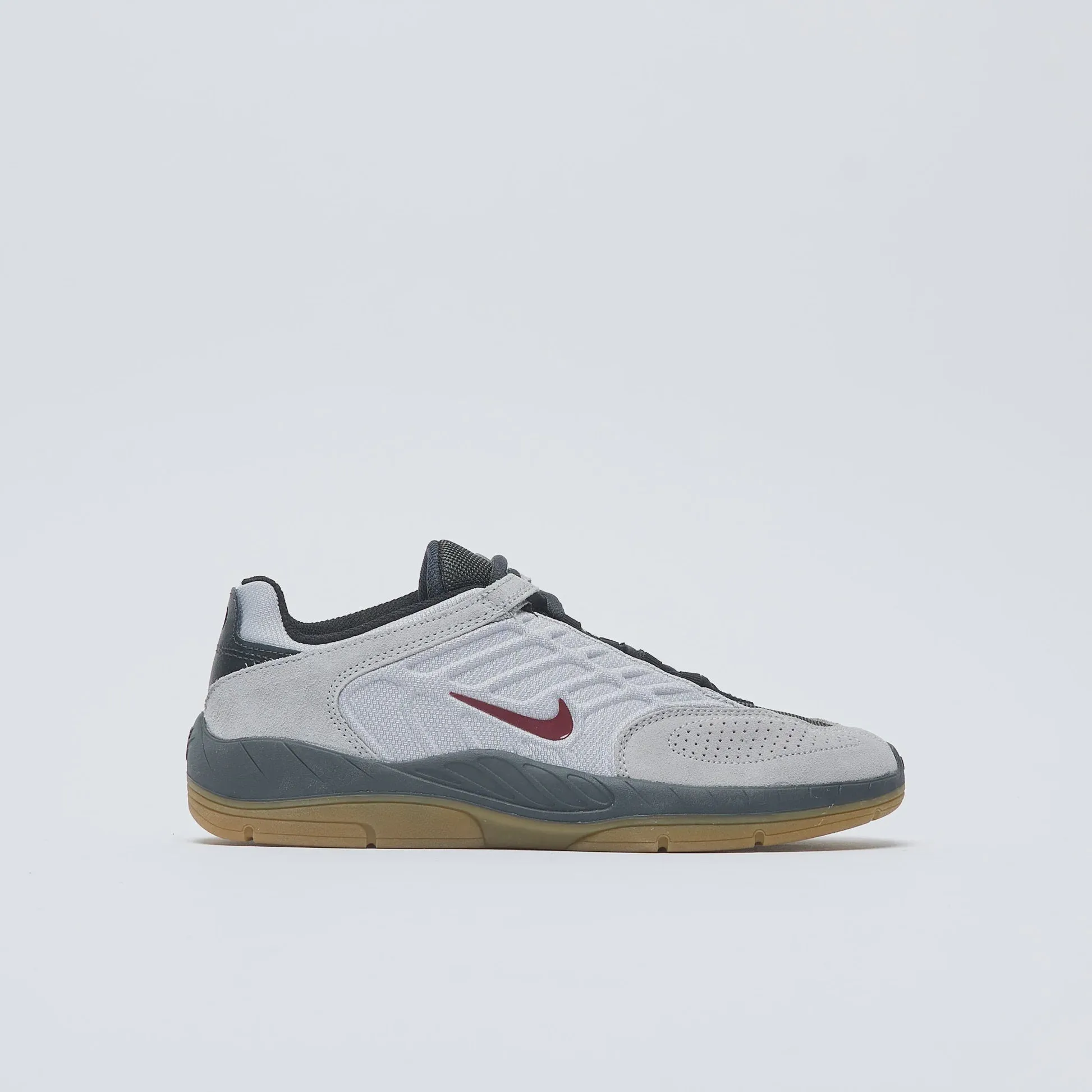 City Comfort Nike SB Vertebrae Shoe - Light Smoke/Dark Team Red