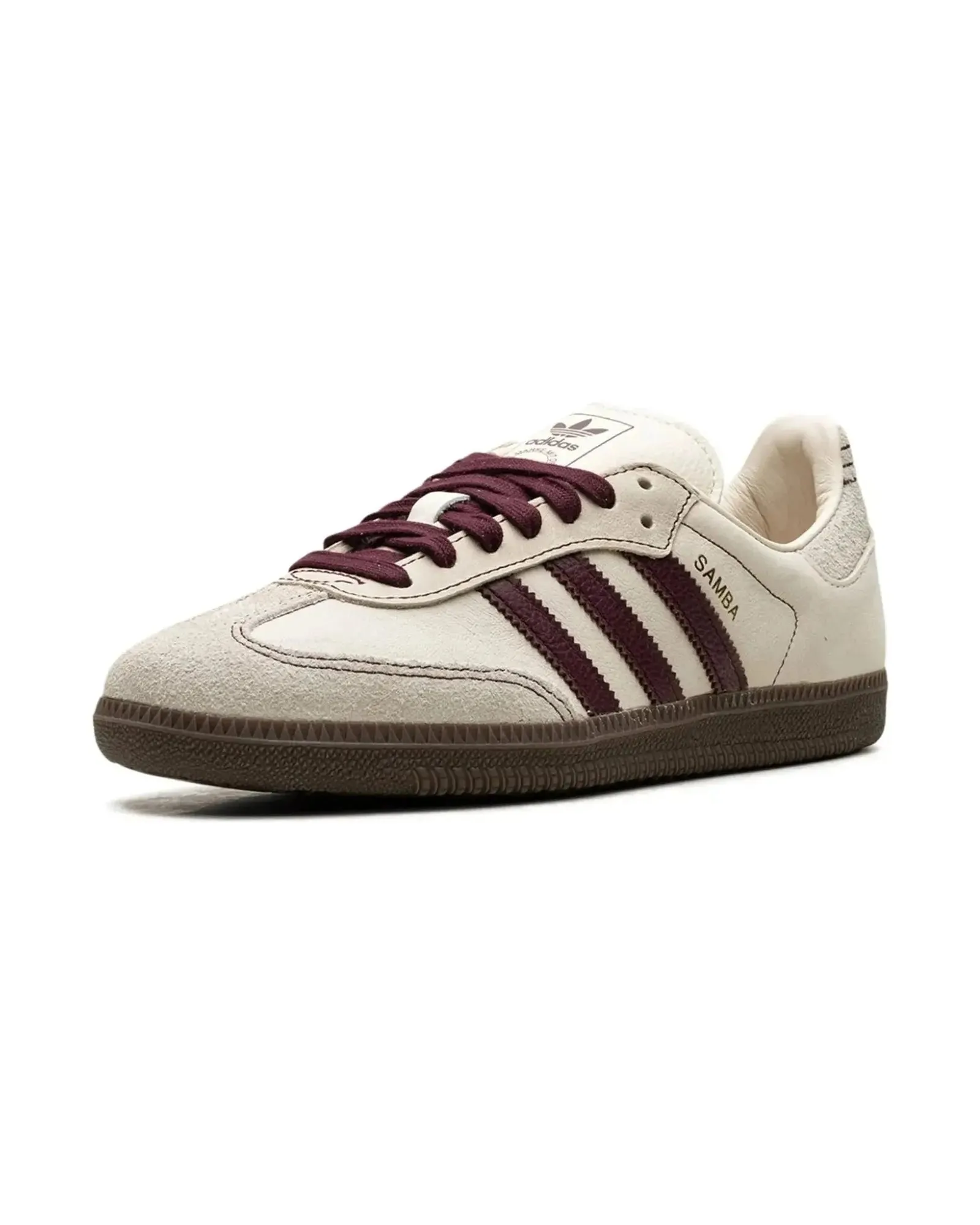 City Pulse Adidas Samba OG Wonder White Maroon