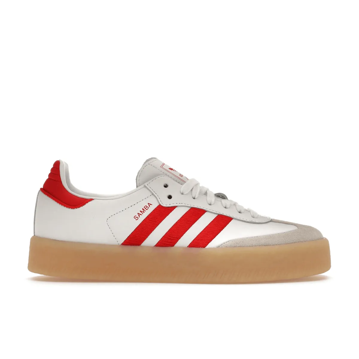 Classic Edge Adidas Sambae White Better Scarlet Gum