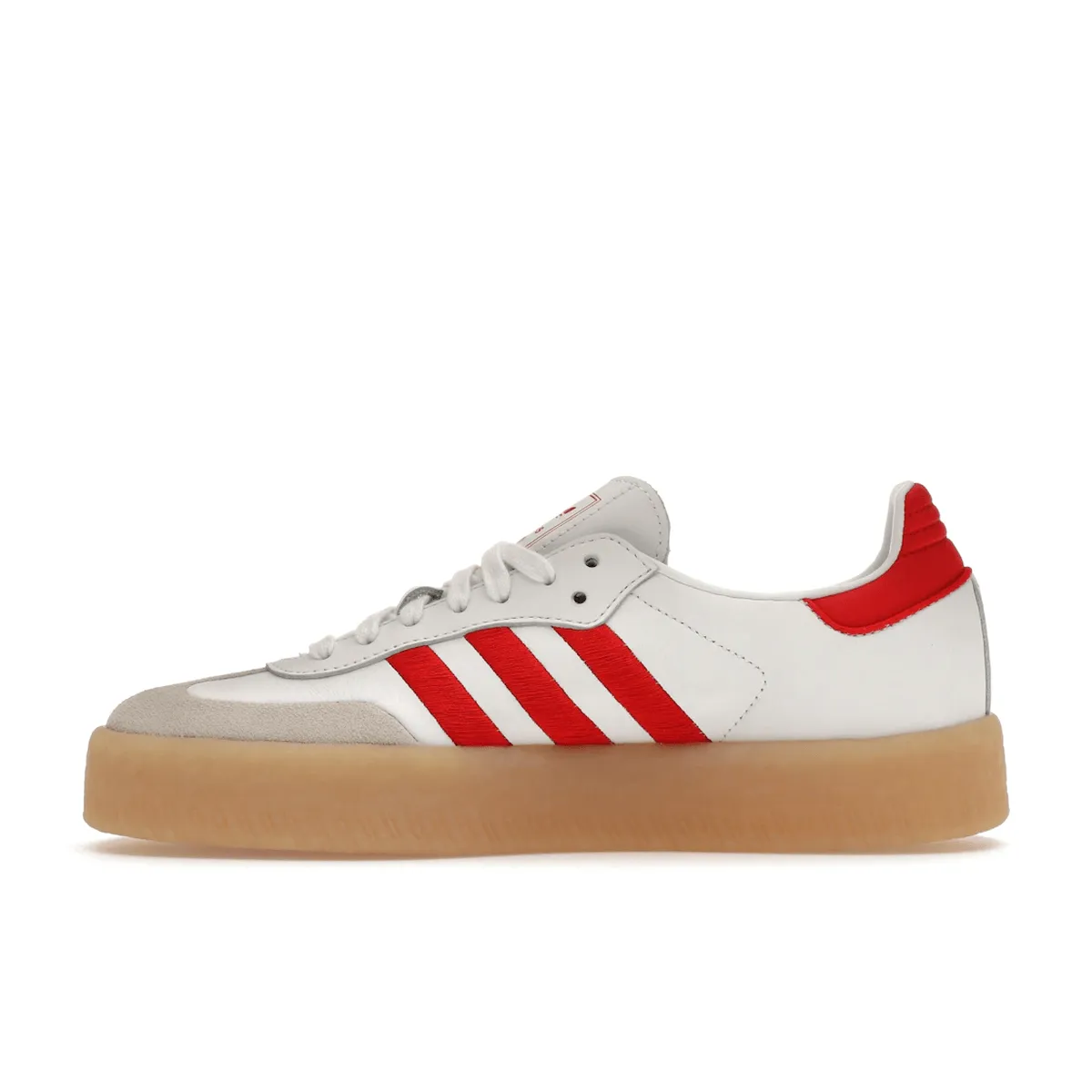 Classic Edge Adidas Sambae White Better Scarlet Gum