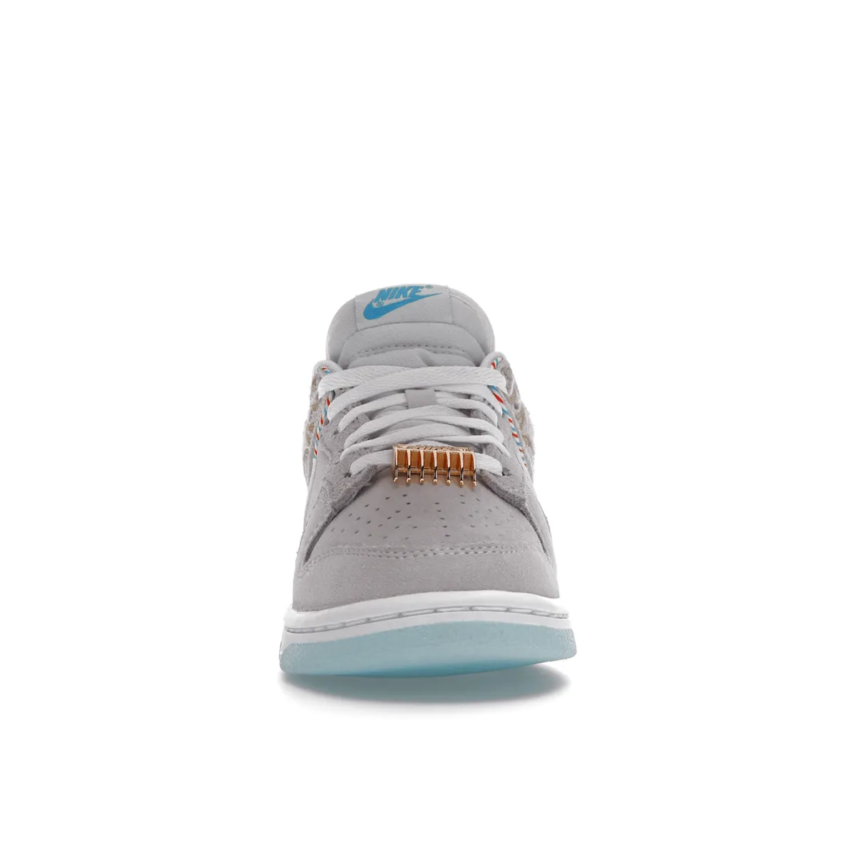 Classic Lacing Nike Dunk Low SE Barber Shop Grey