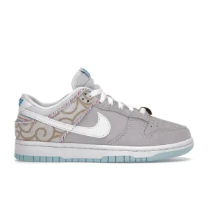 Nike Dunk Low SE Barber Shop Grey Travel Walk
