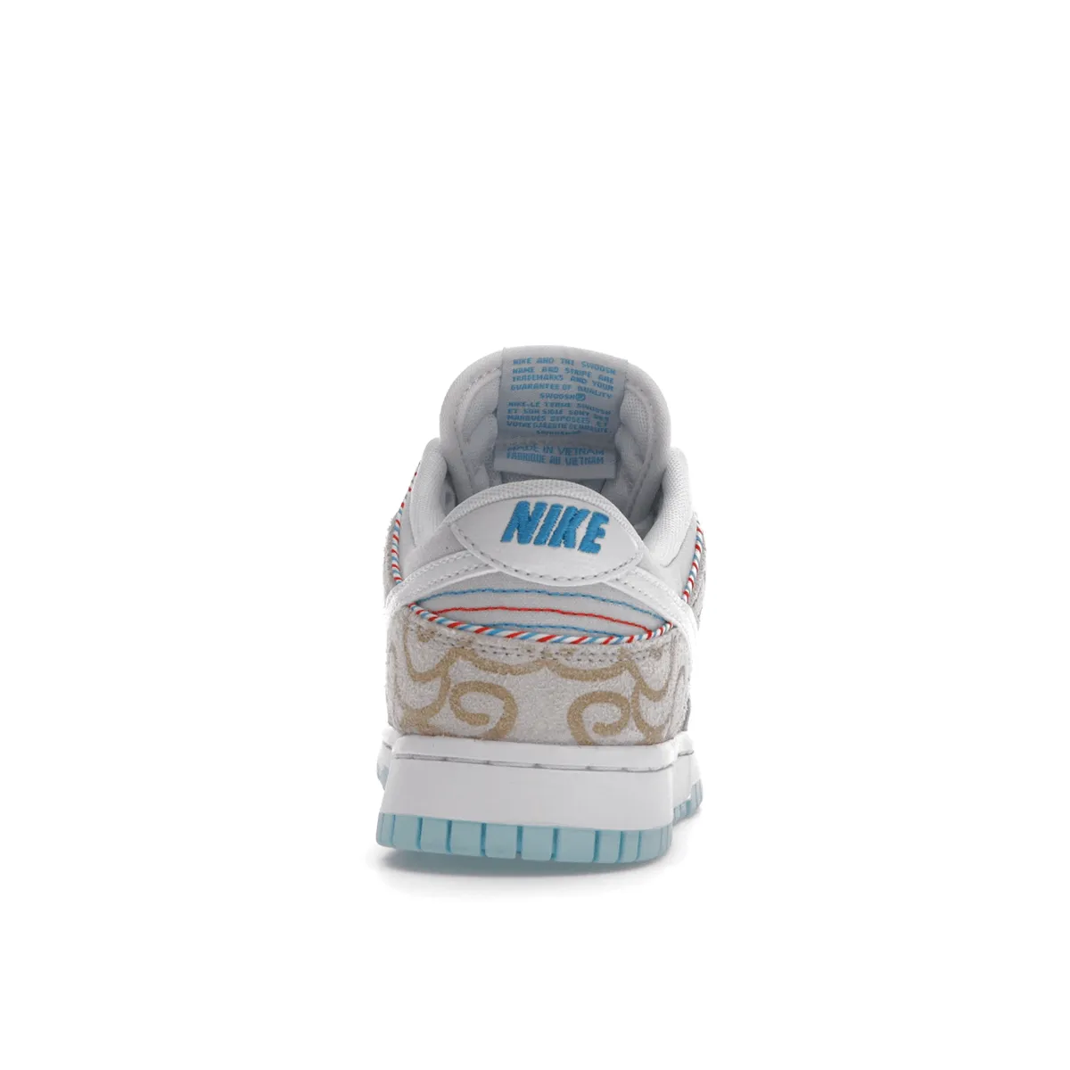 Classic Lacing Nike Dunk Low SE Barber Shop Grey