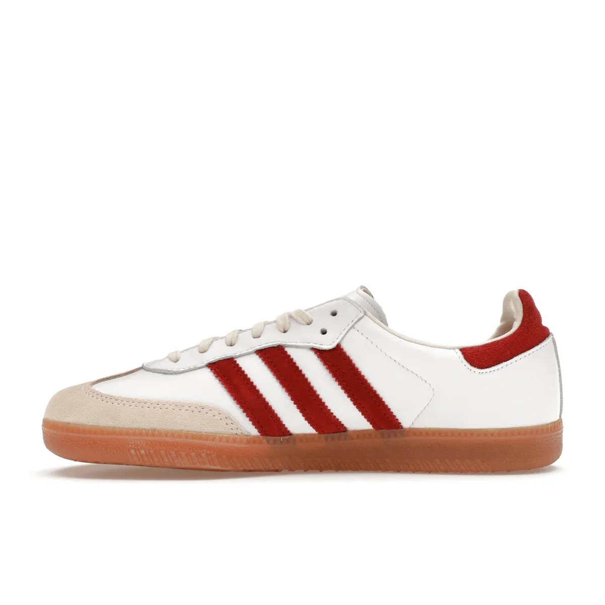 Classic Style Adidas Samba Sporty & Rich White Collegiate Burgundy