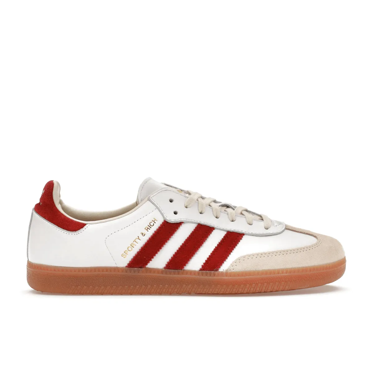 Street Flex Adidas Samba Sporty & Rich White Collegiate Burgundy