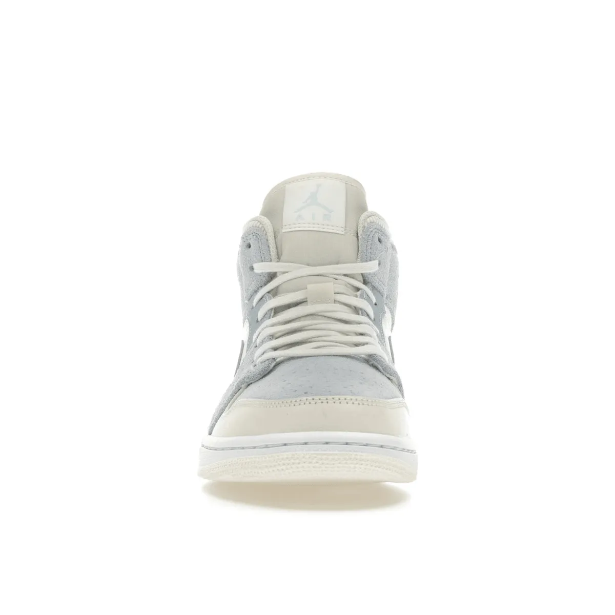 Classic Style Air Jordan 1 Mid Mixed Textures Blue