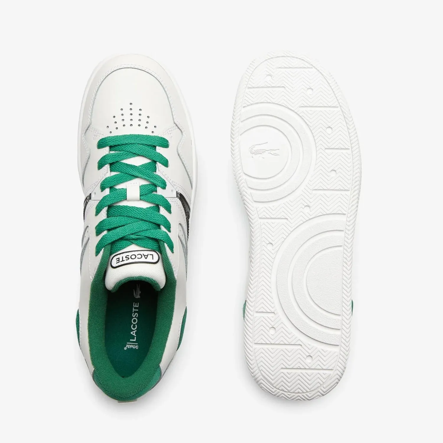 Color-Block Men's Lacoste Sport L005 White Green
