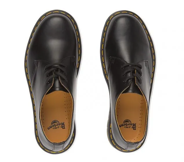 Comfort Bend DR MARTENS | 1461 DMC 3-EYE SHOE | BLACK SMOOTH