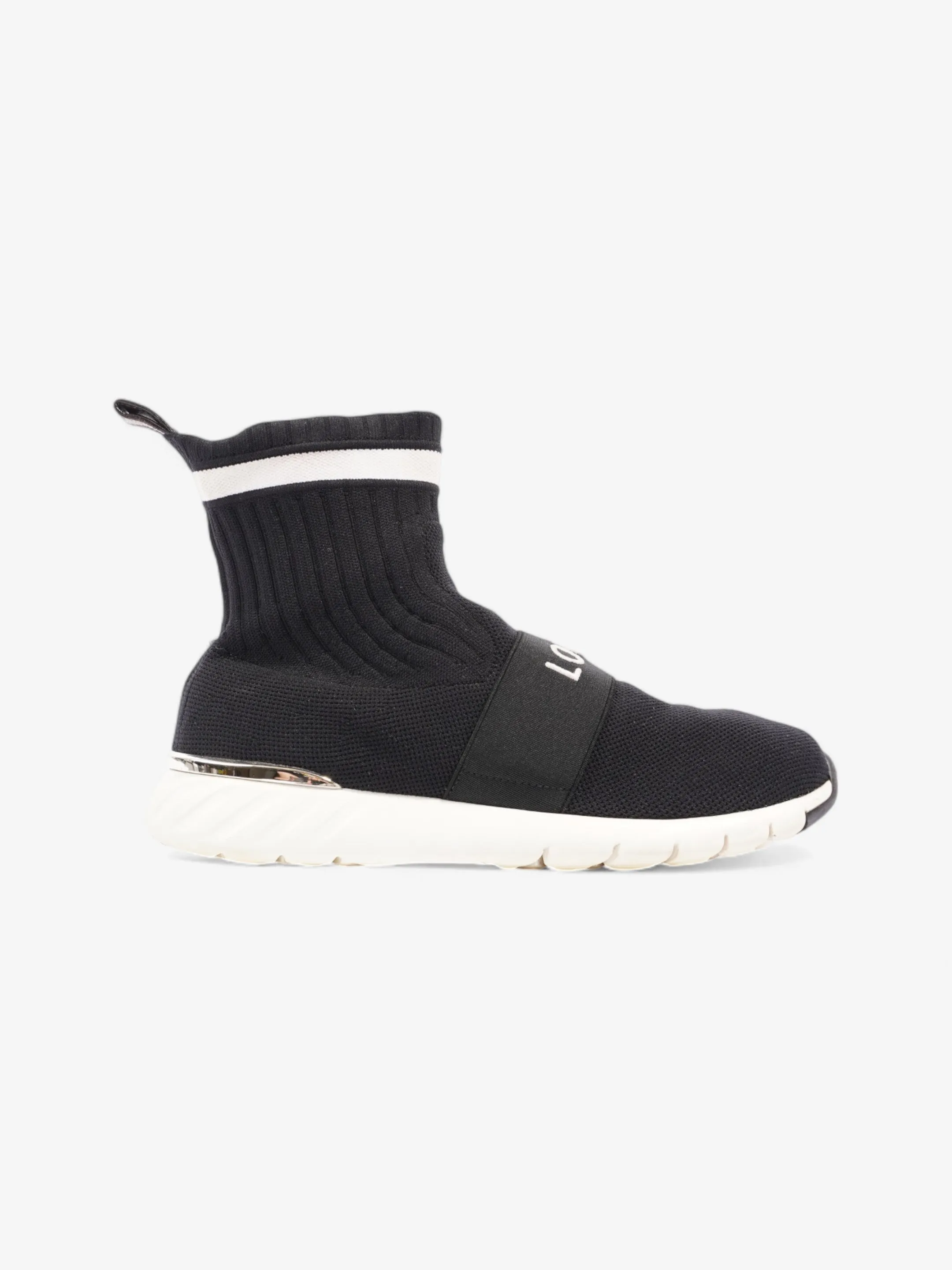 Comfort First Build Louis Vuitton Aftergame Sneakers Black / White Fabric EU 37 UK 4