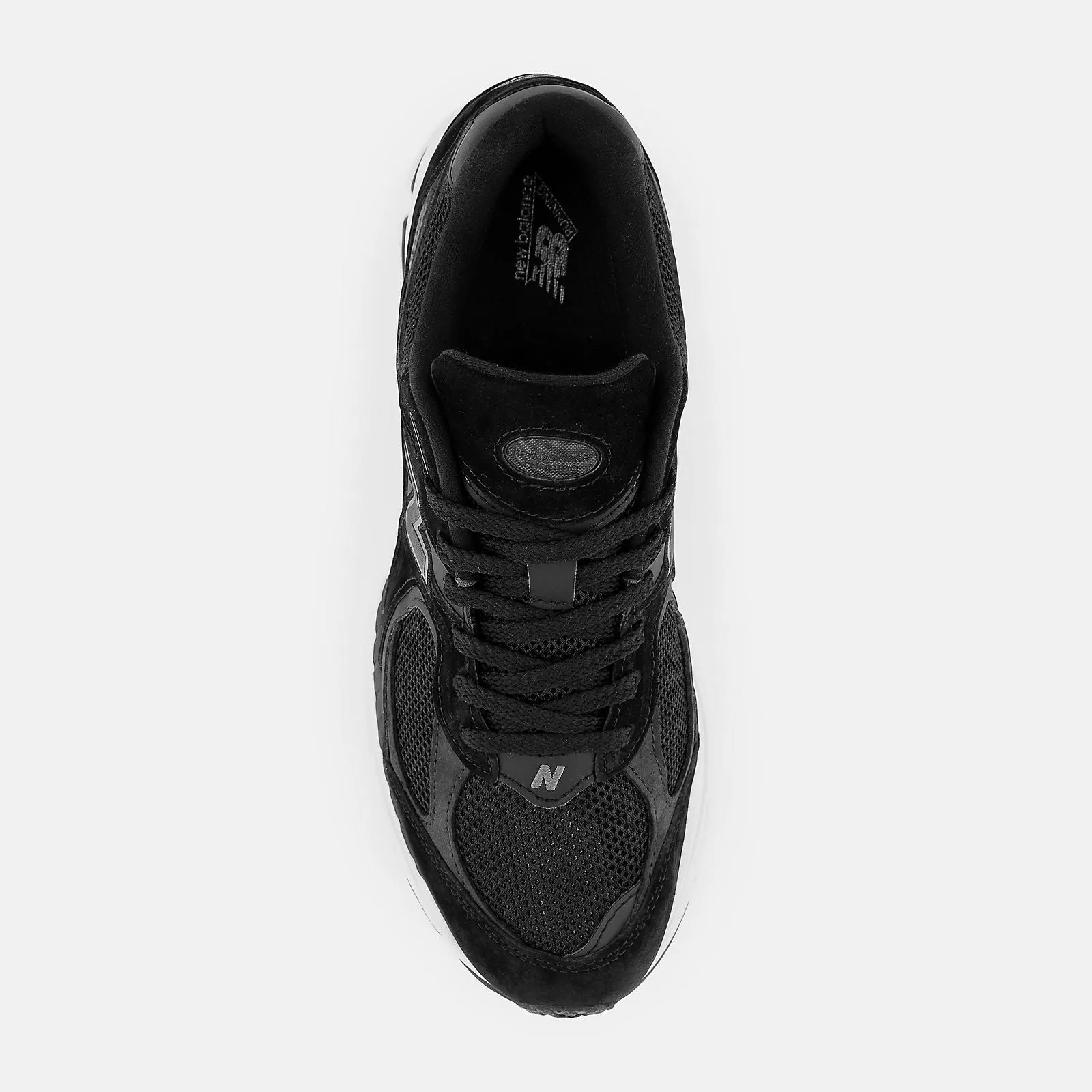 Comfort-Lock New Balance 2002R Mens' Sneakers Black Castlerock Grey