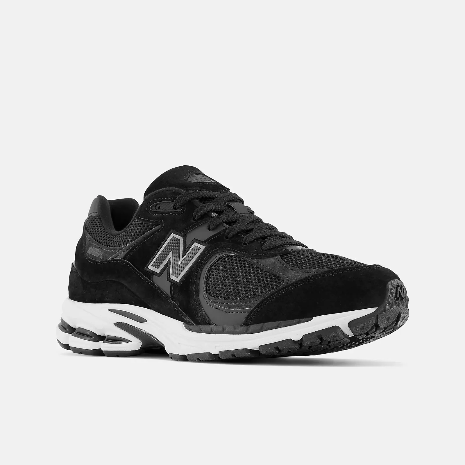 Comfort-Lock New Balance 2002R Mens' Sneakers Black Castlerock Grey