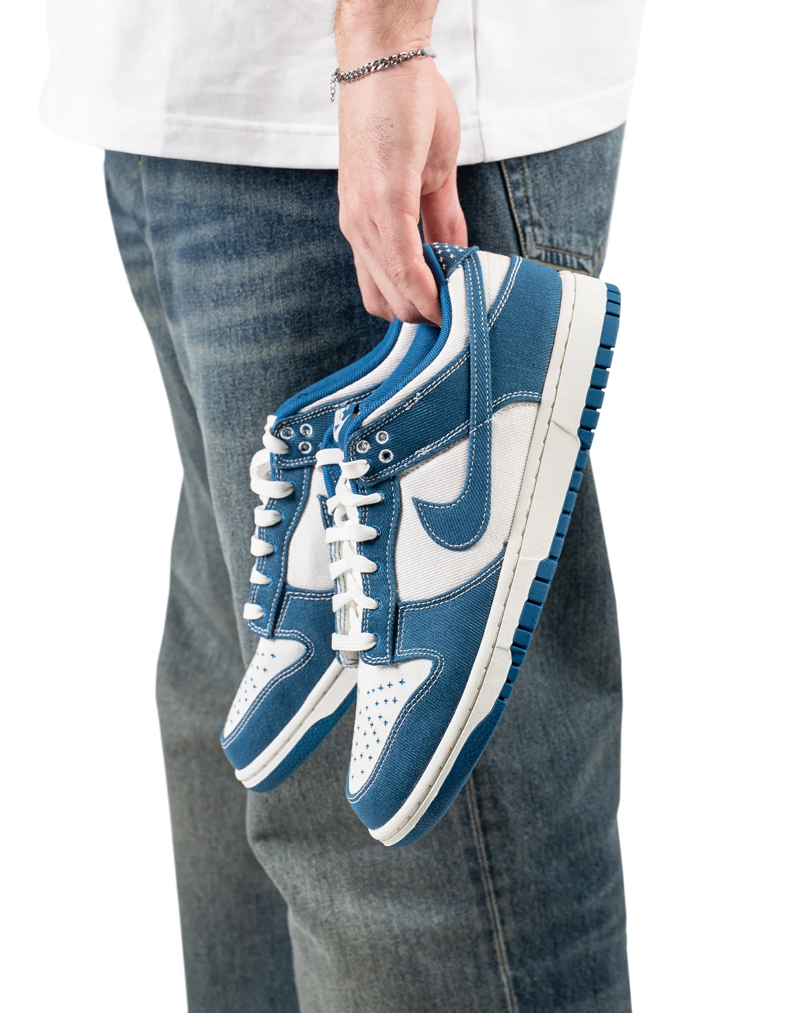 Comfort Move Nike Dunk Low Industrial Blue Sashiko