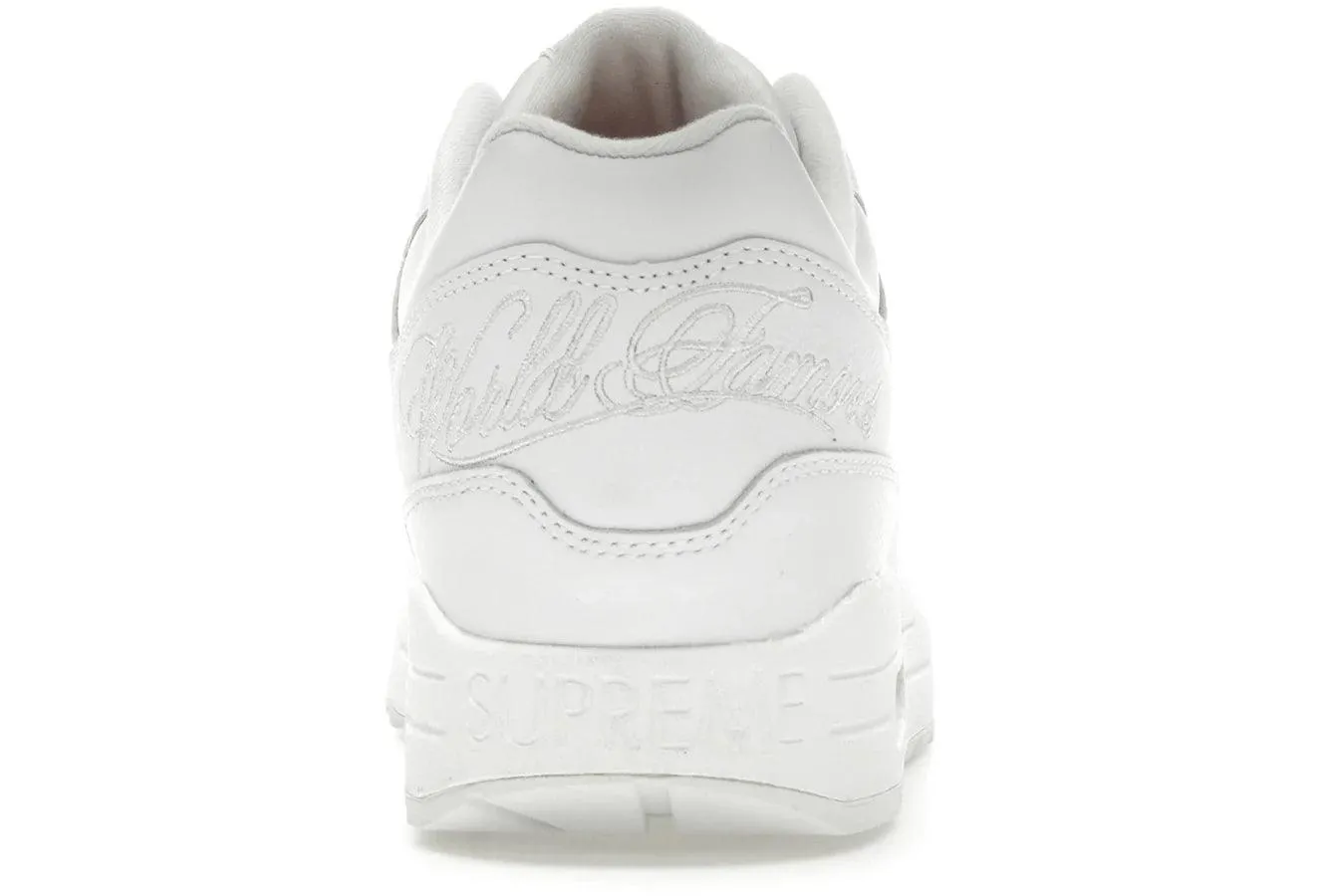Comfort support zone section Nike Air Max 1 '87 SP Supreme Triple White