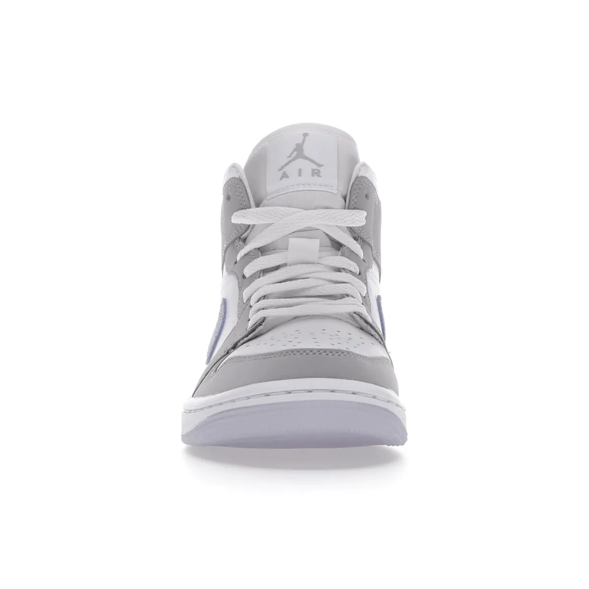Comfort Zone Air Jordan 1 Mid Wolf Grey Aluminum
