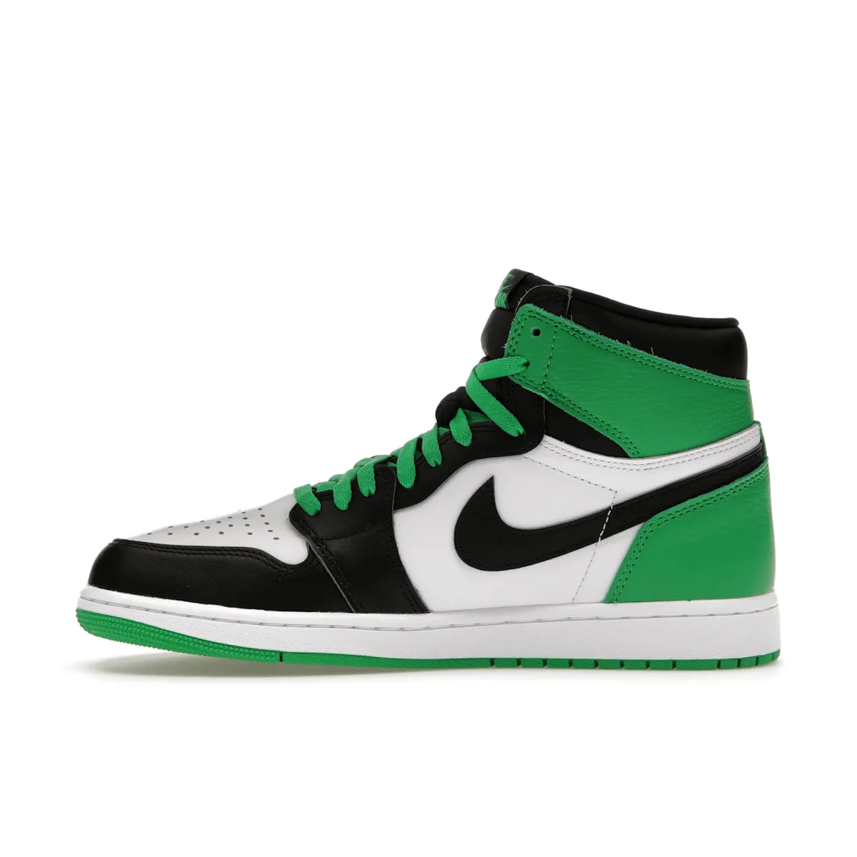 Comfortable bend Air Jordan 1 Retro High OG Lucky Green
