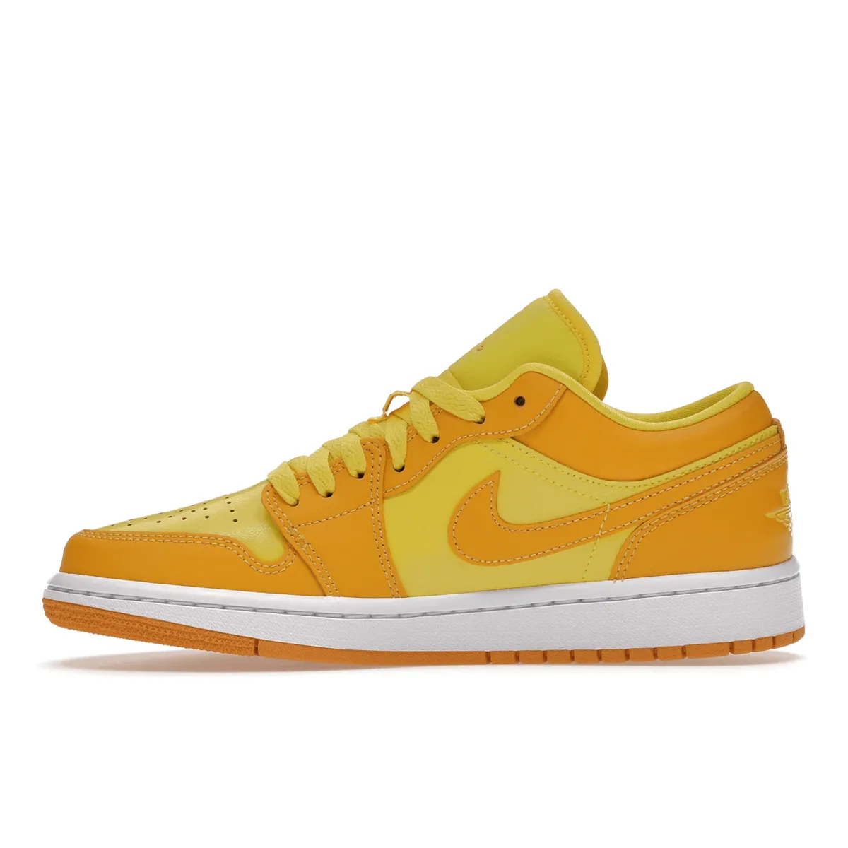 Comfortable Drive Air Jordan 1 Low Yellow Strike