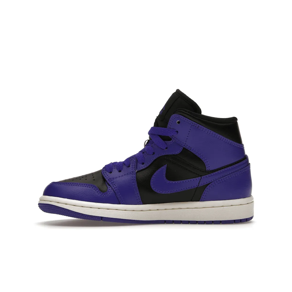 Comfortable Flexibility Air Jordan 1 Mid Purple Black