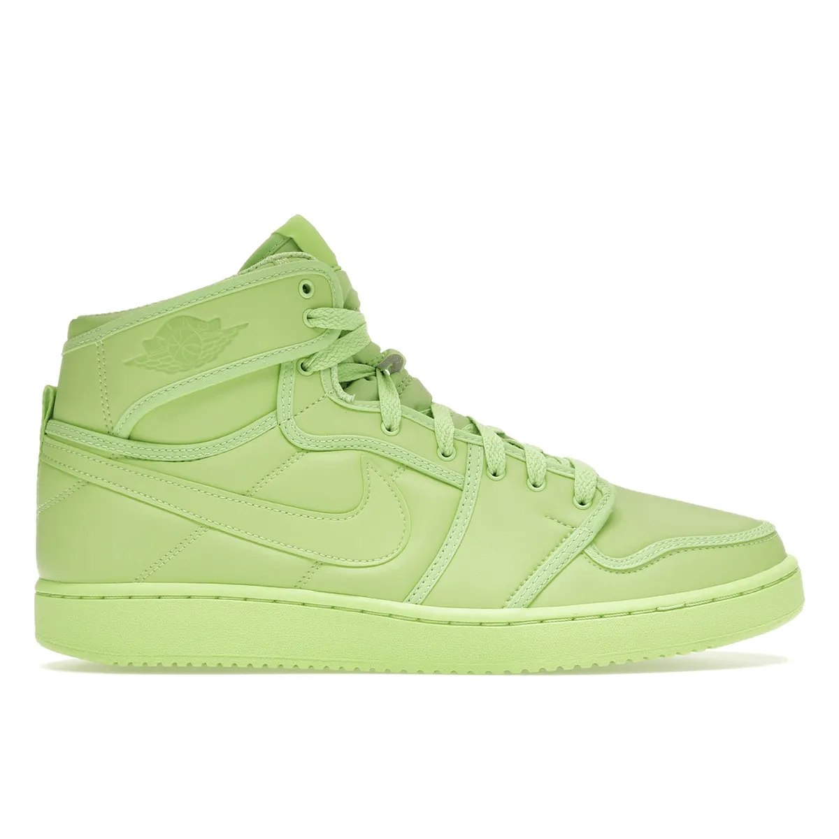 Comfortable Footbed Air Jordan 1 Retro AJKO Billie Eilish Ghost Green