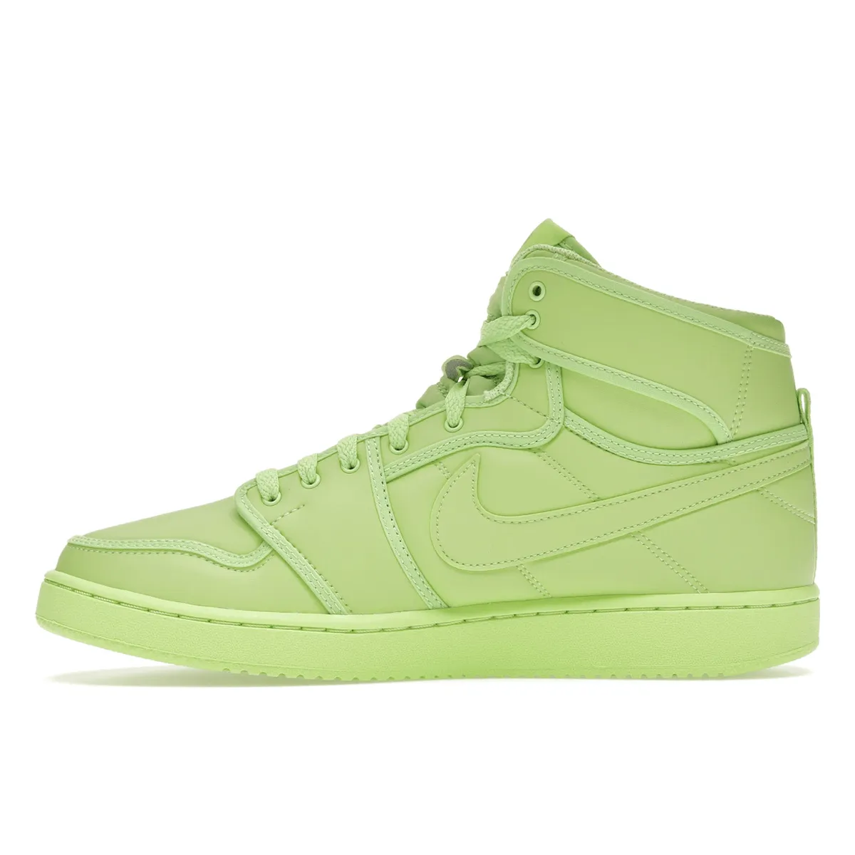 Comfortable Footbed Air Jordan 1 Retro AJKO Billie Eilish Ghost Green