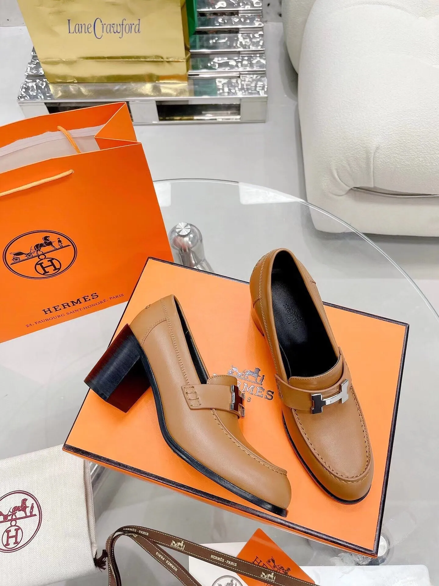 Comfortable Straps New Hermes HIGH HEELS 012