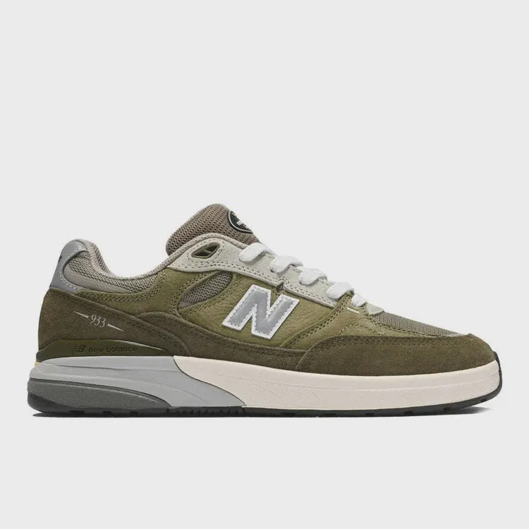 Comfortable Wear NB Numeric Reynolds 933 Shoe - JKL (Dark Olive)