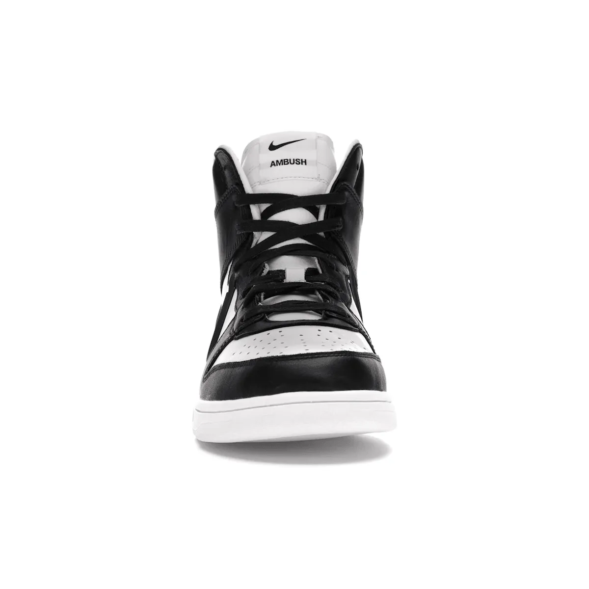 Comfy Glide Nike Dunk High AMBUSH Black White