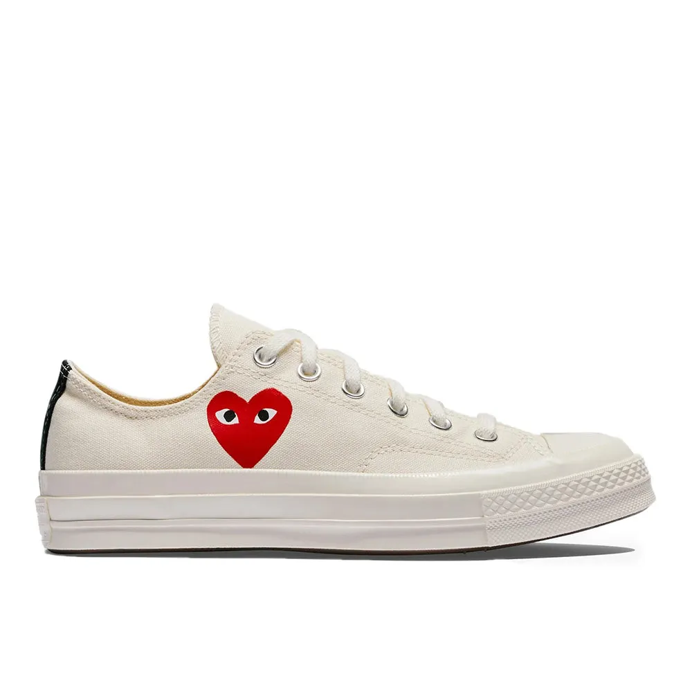 COMME DES GARONS X Converse OG Small Heart Chuck 70 Lo Top Pull-On