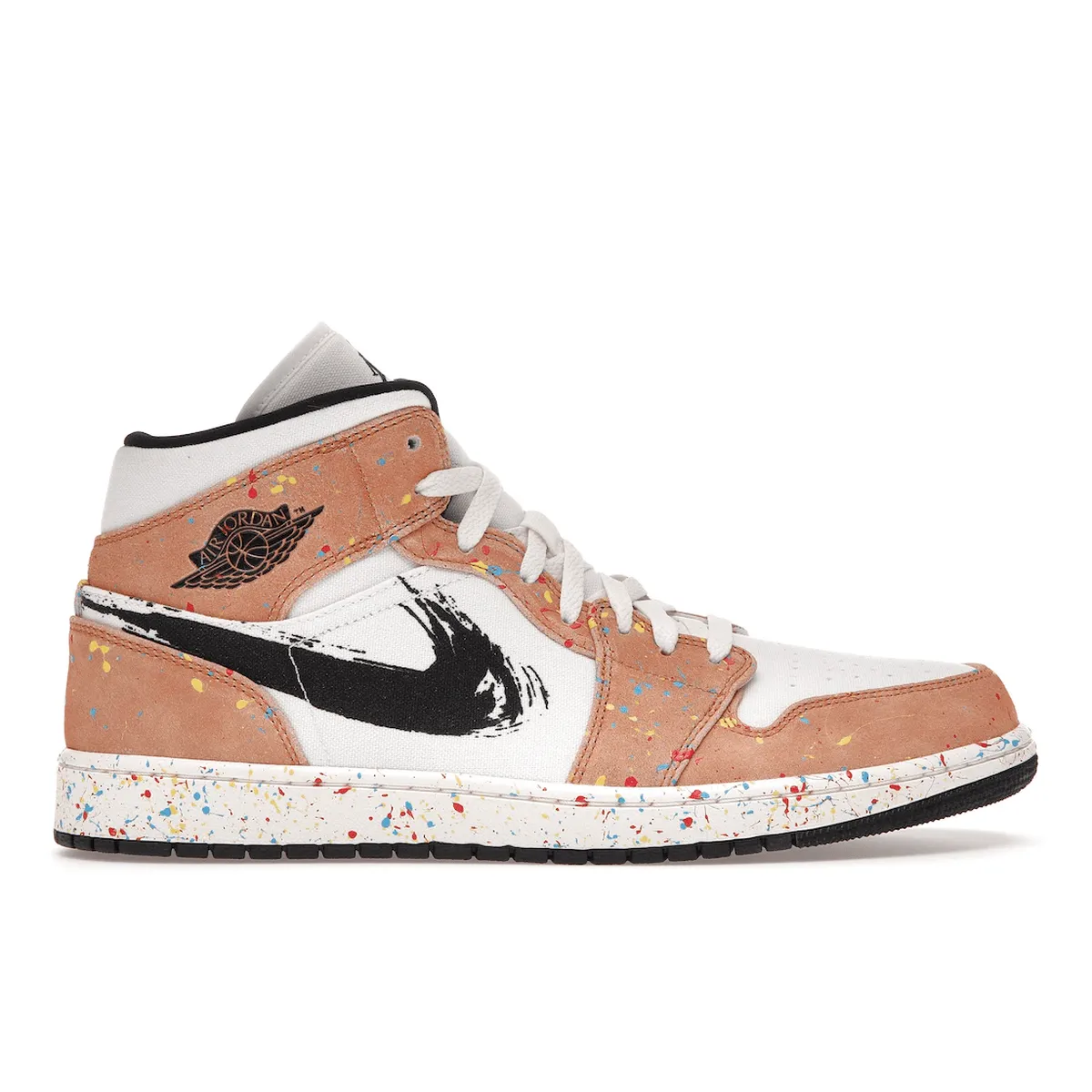 Air Jordan 1 Mid Brushstroke sports performance Effortless Agility