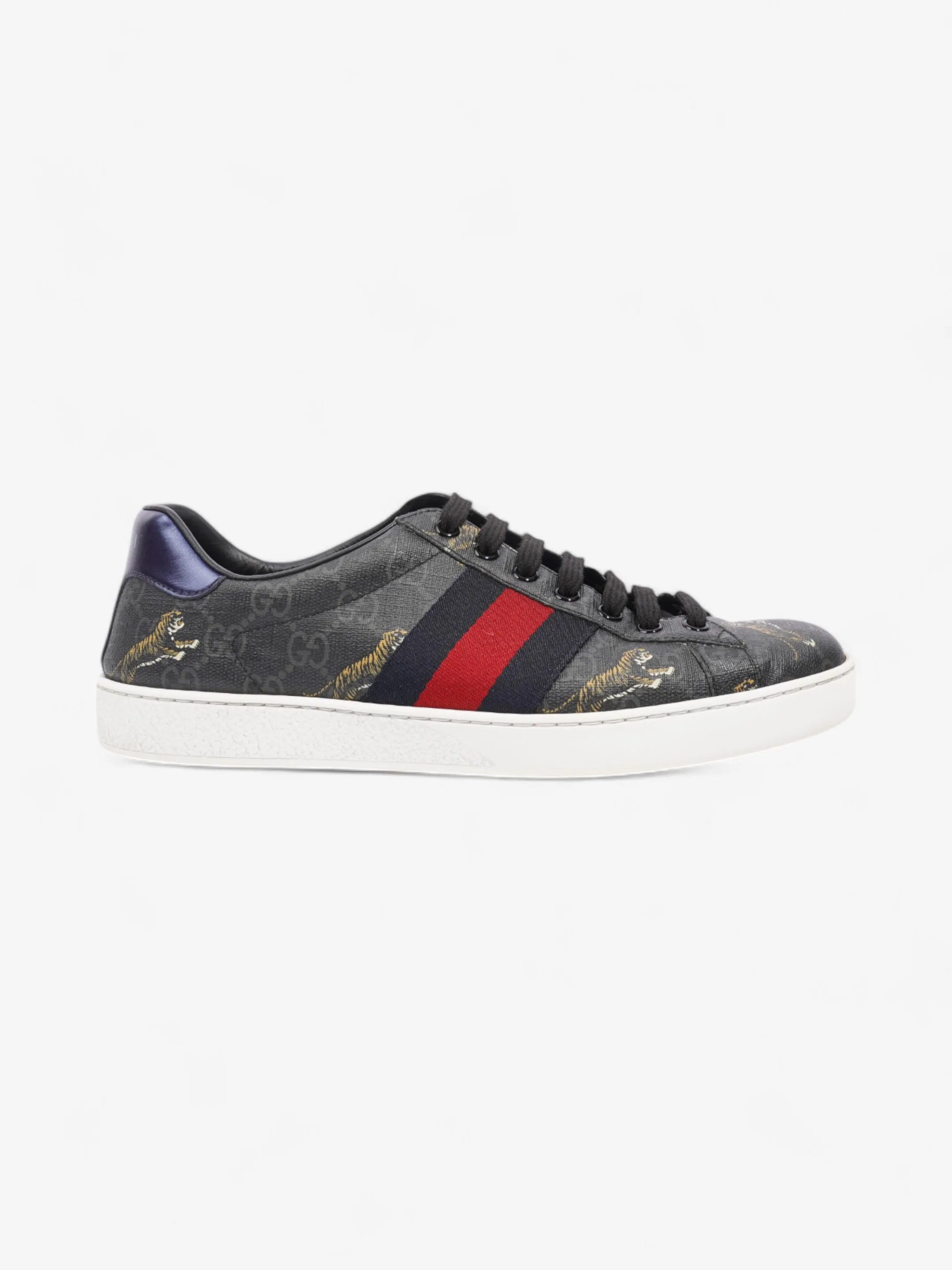 Contemporary ease Gucci Ace GG Supreme Sneakers Black / Navy / Red Canvas EU 40 UK 6