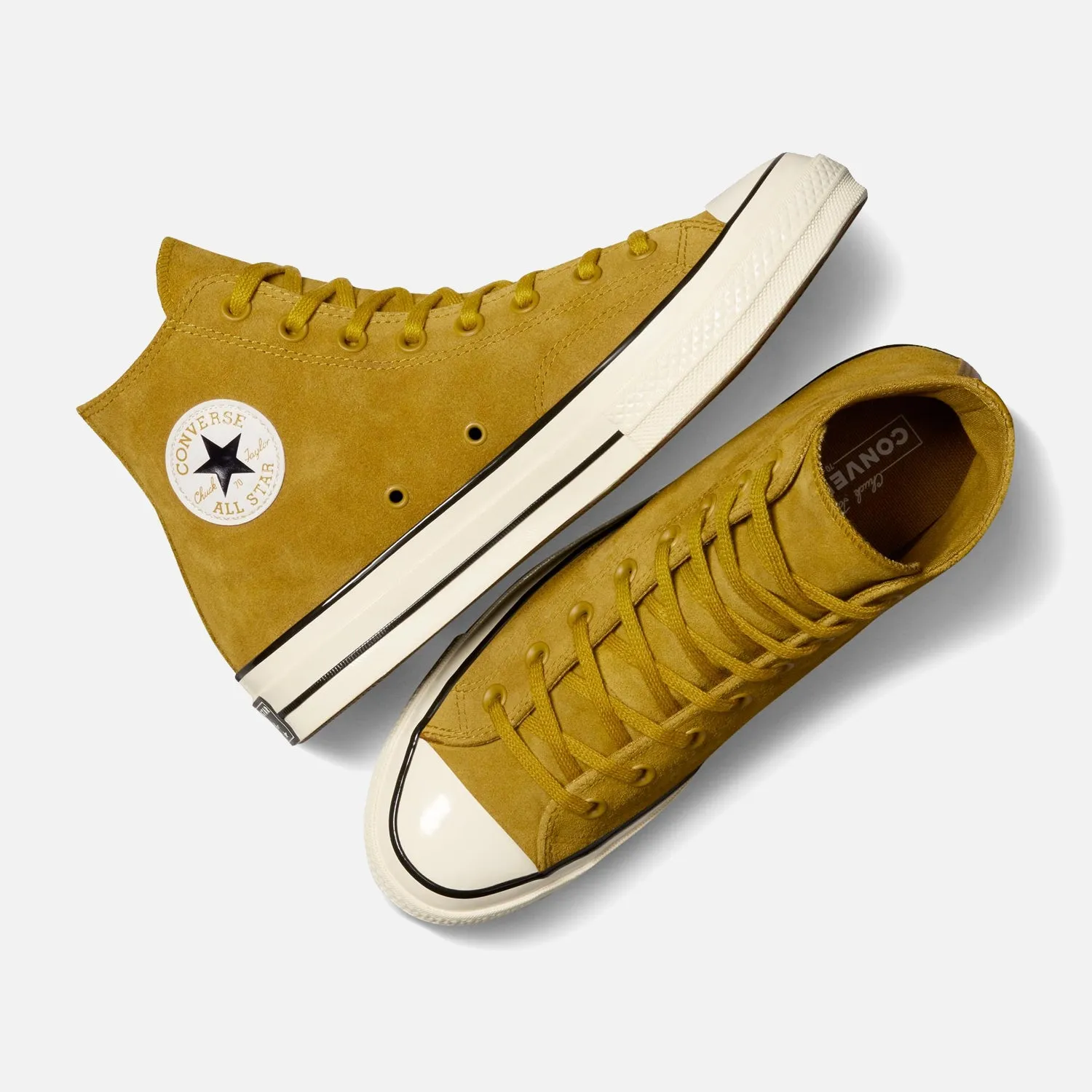 Converse Chuck Taylor 70 Hi Suede Brown Traction Control Feature Design