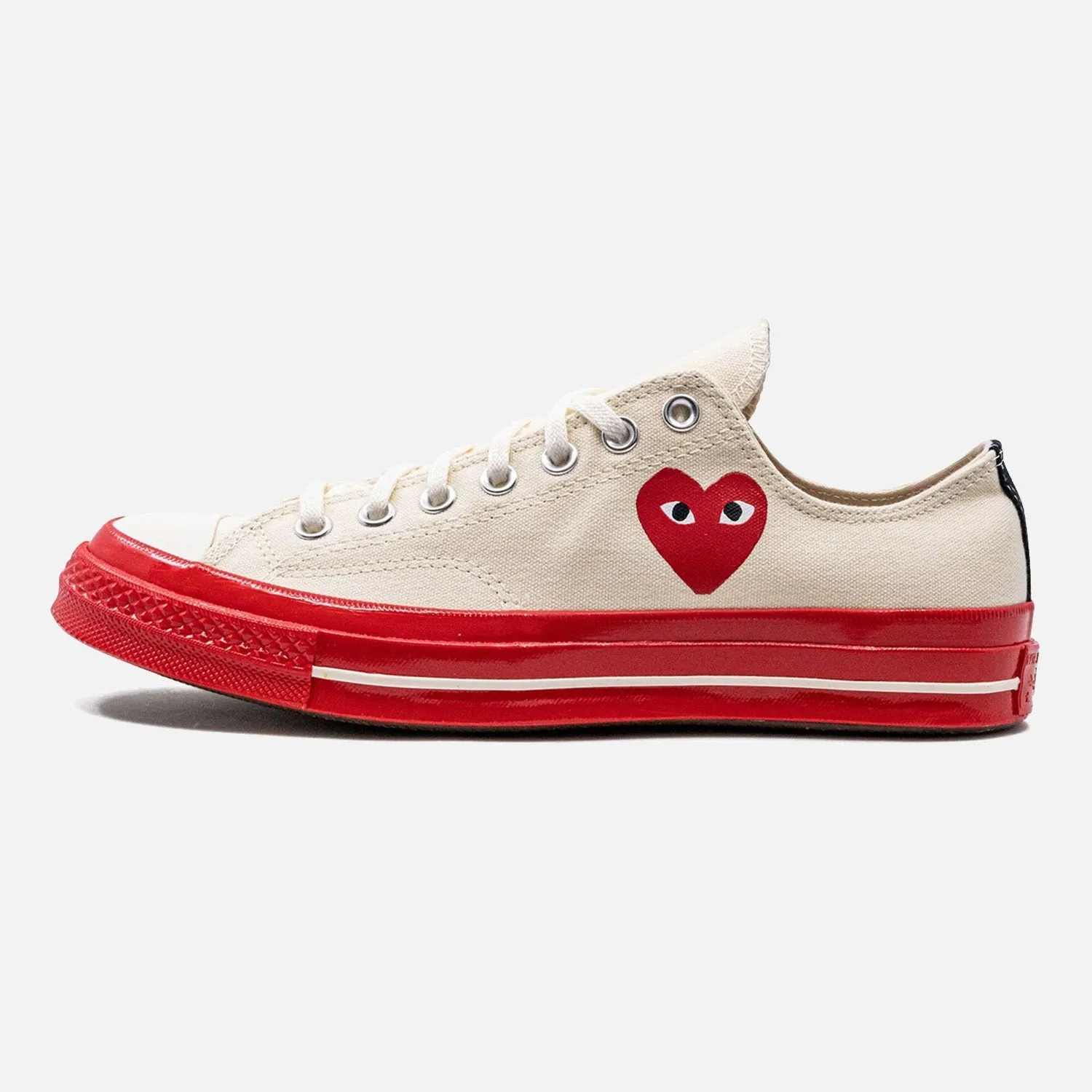 Converse x Comme Des Garcons Chuck 70 Heart Red - CDG Trainers extra - small size