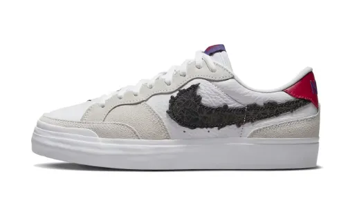 Cool Vibes Nike SB Pogo Plus Shoe - Sail/Black/White/Gym Red (Sky Brown)
