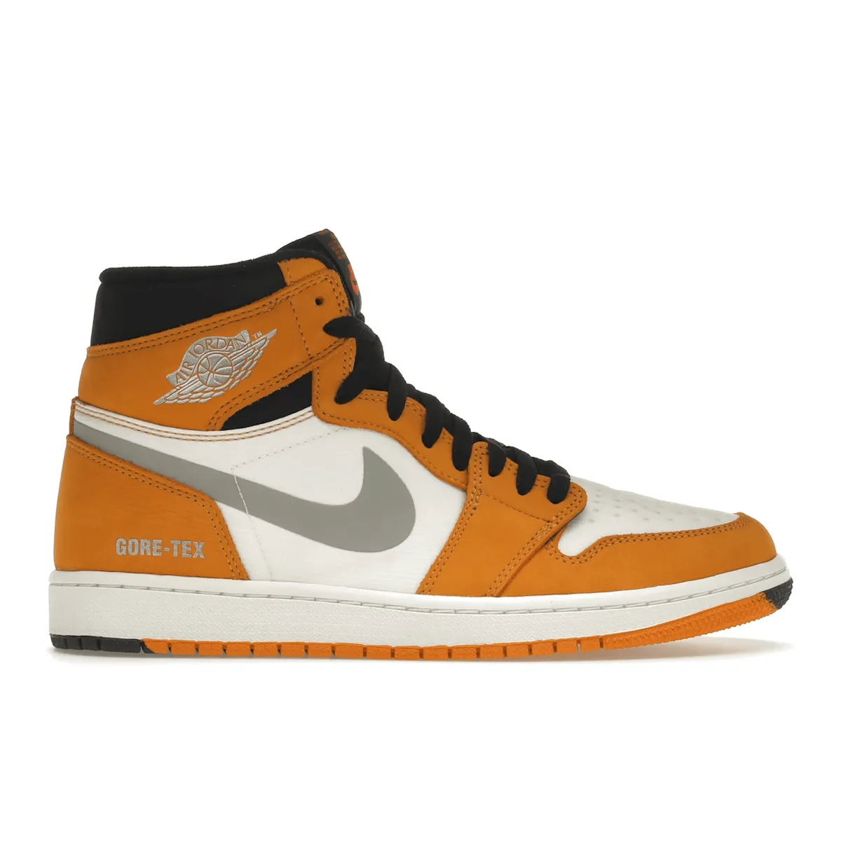 Sneakers Mesh Upper Comfort Flexibility Air Jordan 1 Retro High Element Gore-Tex Light Curry
