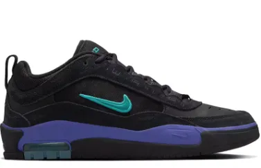 Core Style Nike SB Air Max Ishod Shoe - Black/Dusty Cactus/Persian Violet