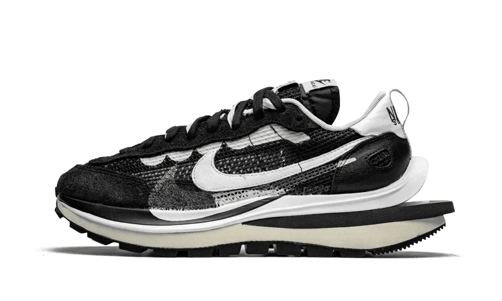 Jump Hike Parkour Run Sacai Vaporwaffle Black/White
