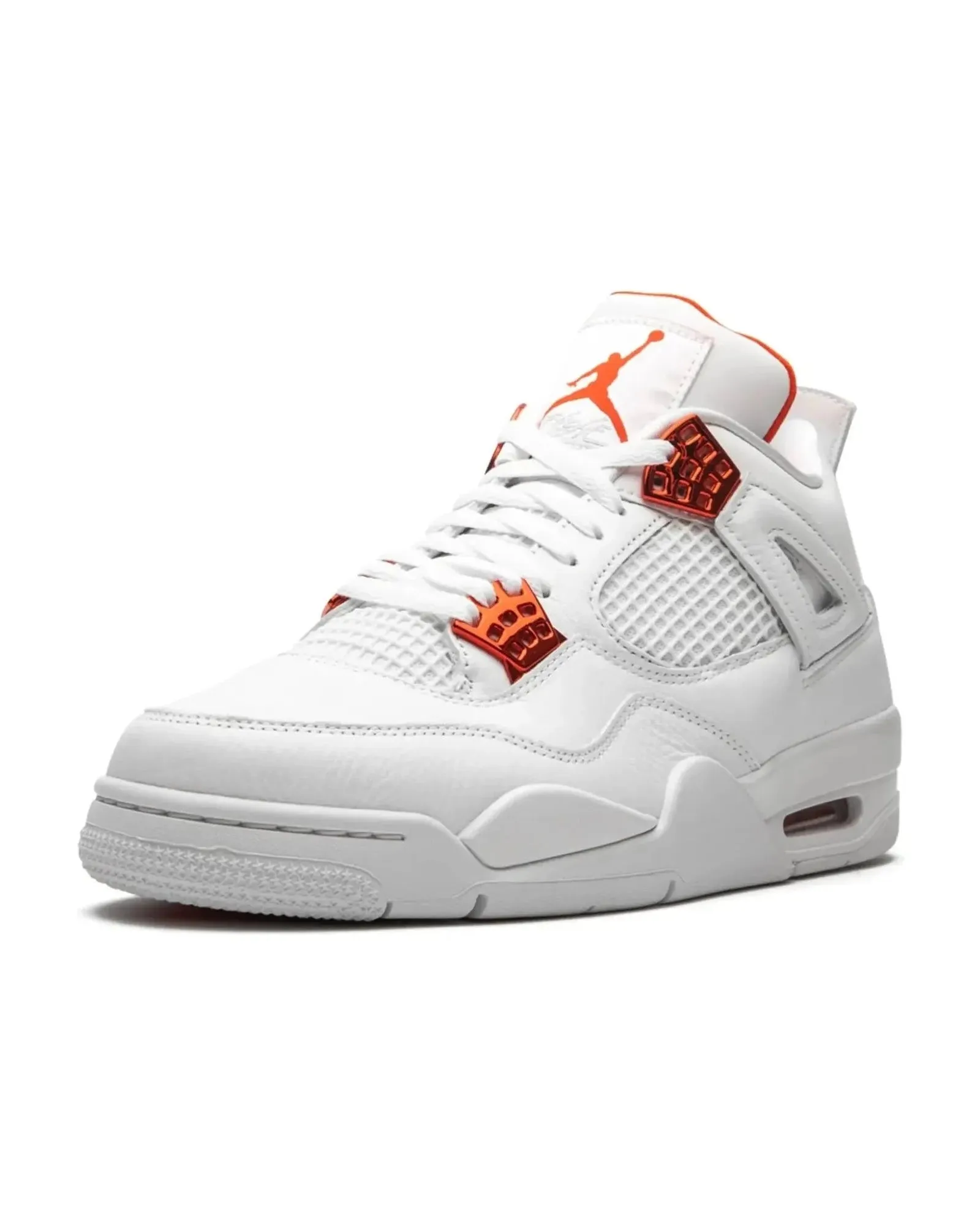 Cushioned Design Nike Air Jordan 4 Retro Metallic Orange