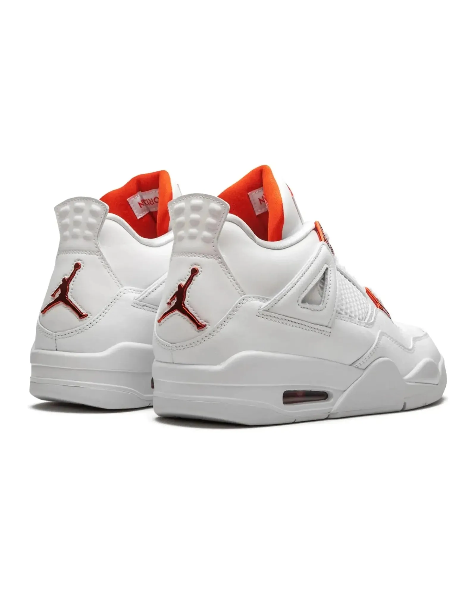 Cushioned Design Nike Air Jordan 4 Retro Metallic Orange
