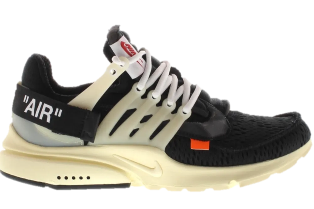 adjustable - fit running shoes molded insole running shoes Presto X OW "THE TEN" Black