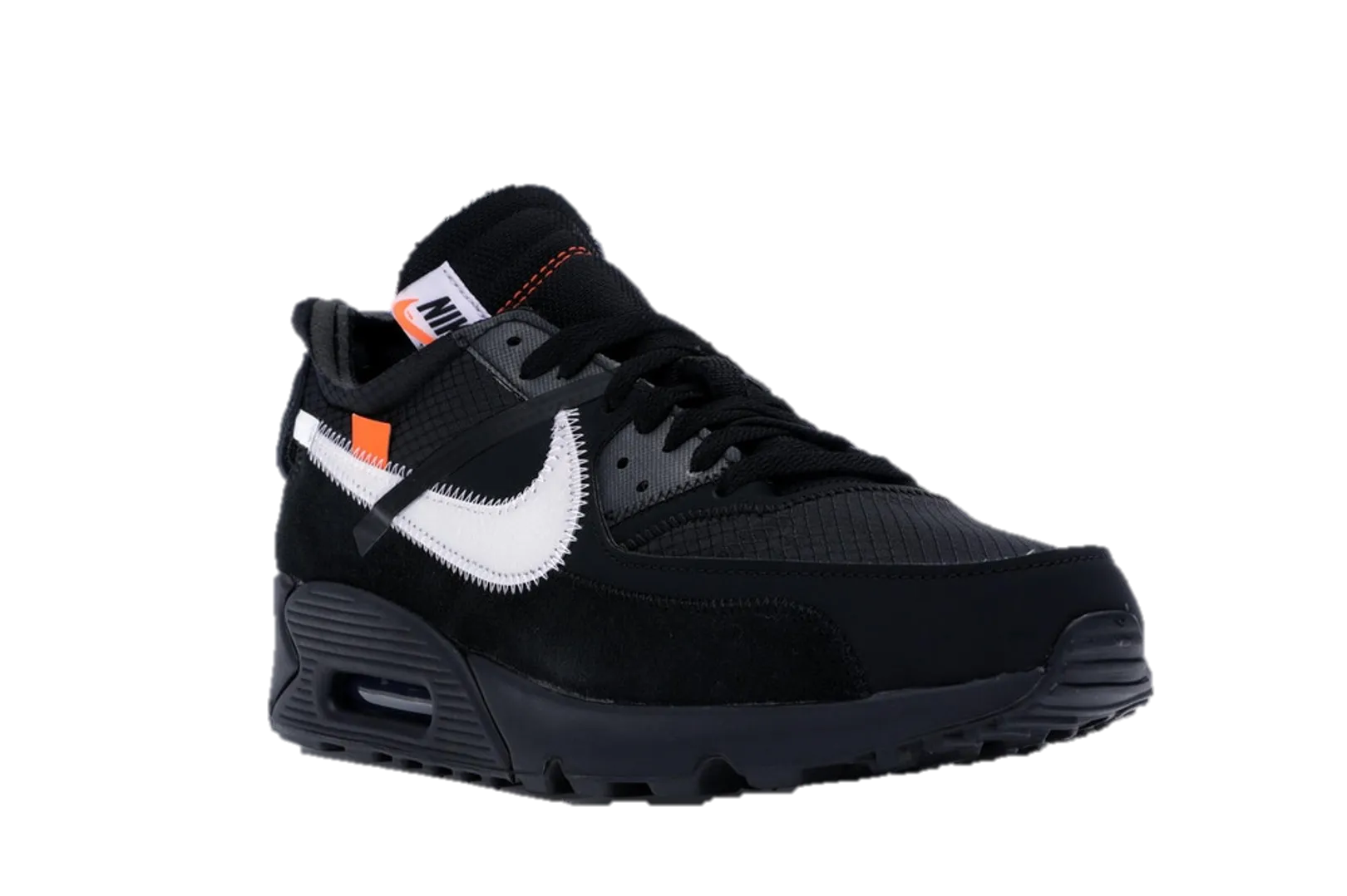 Cushioned performance Nike Air Max 90 Off-White Black