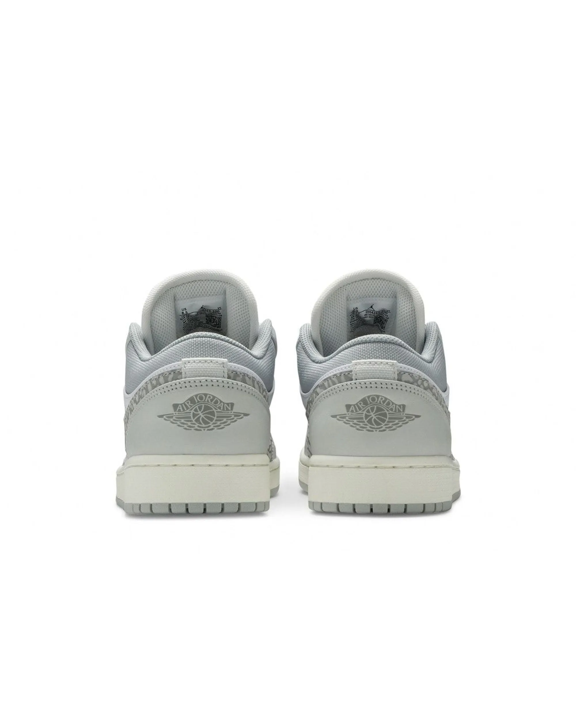 Cushioned Sole Jordan 1 Low PRM Smoke Grey Elephant