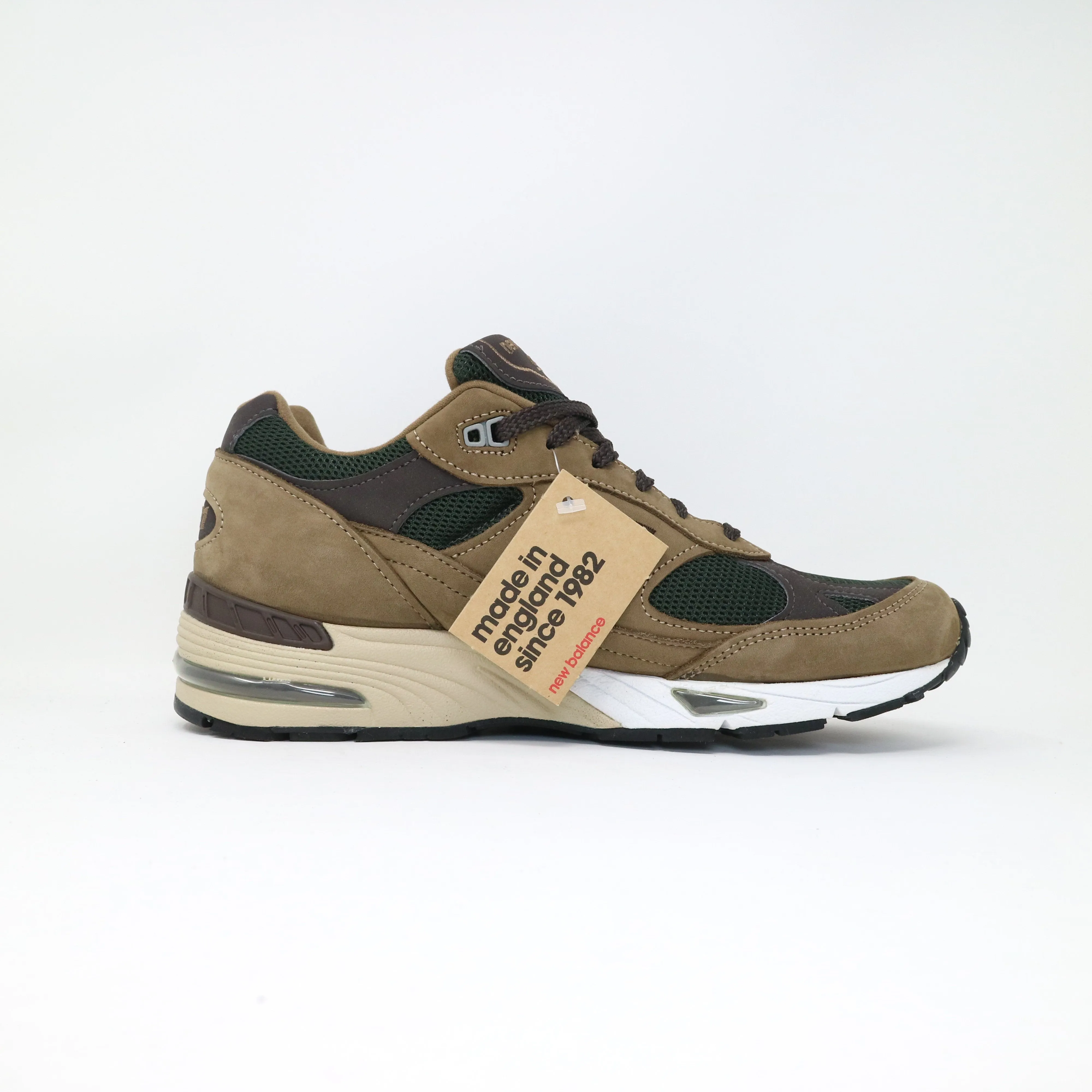 custom-fit Men's New Balance 991 AEF - Brown - M991AEF