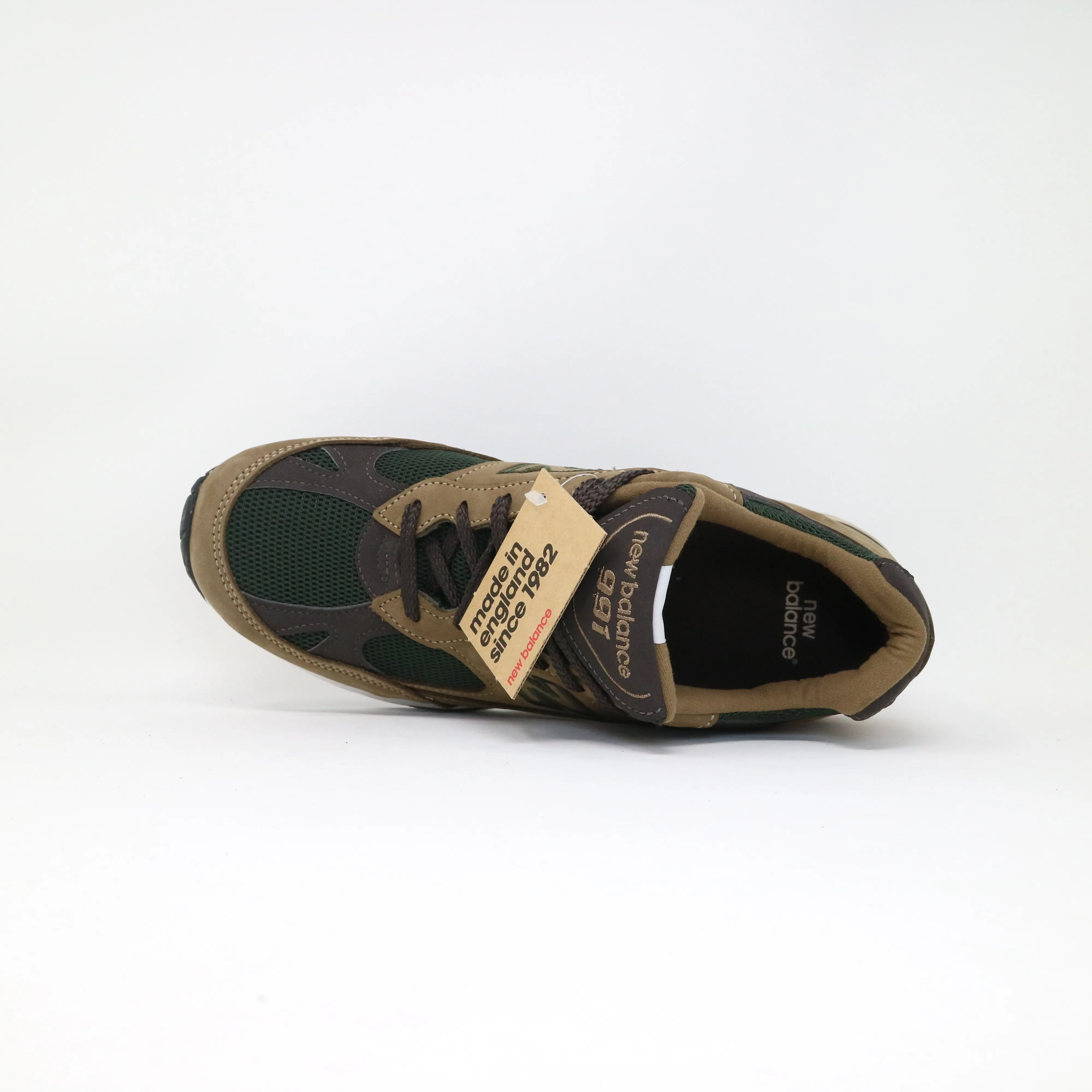 custom-fit Men's New Balance 991 AEF - Brown - M991AEF
