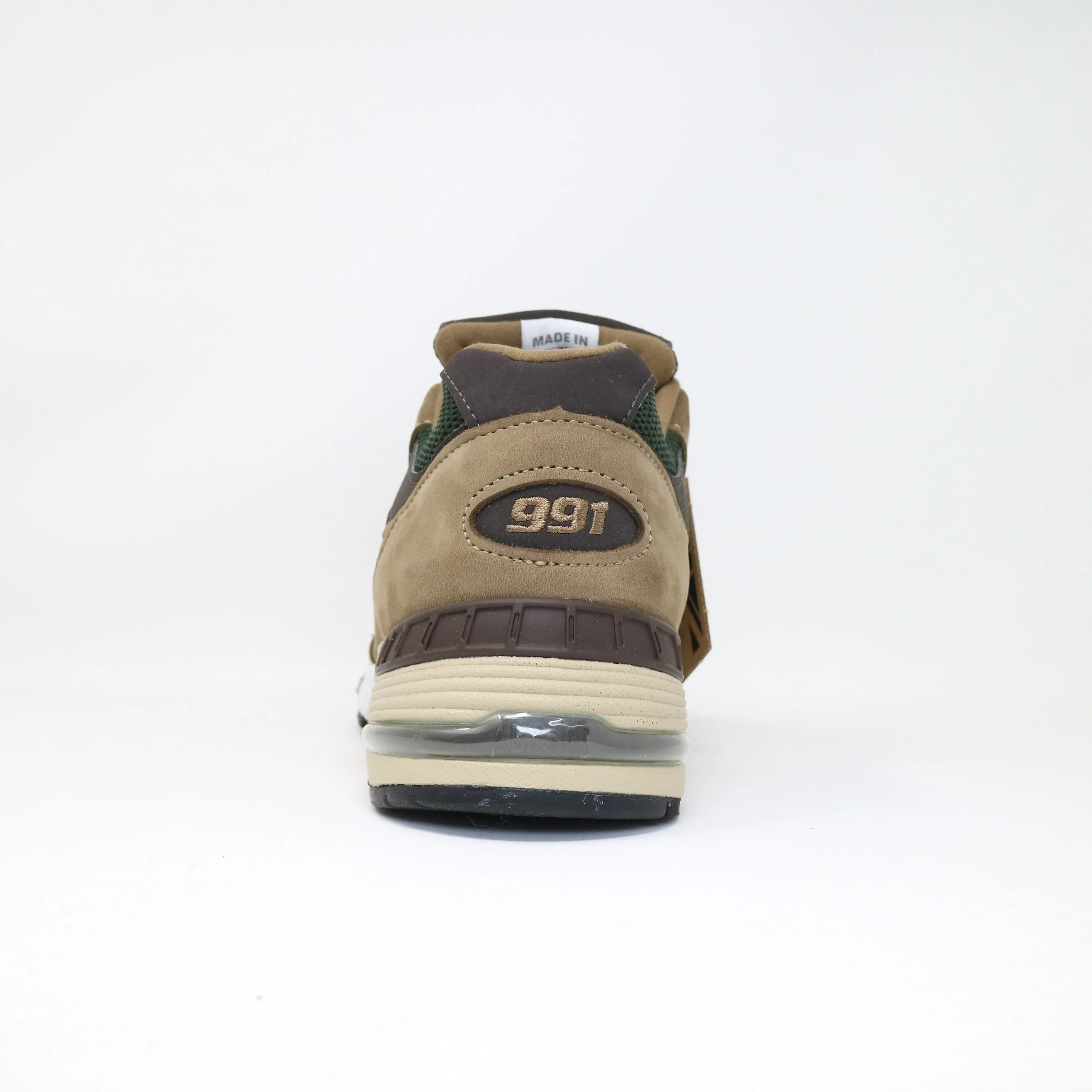 custom-fit Men's New Balance 991 AEF - Brown - M991AEF