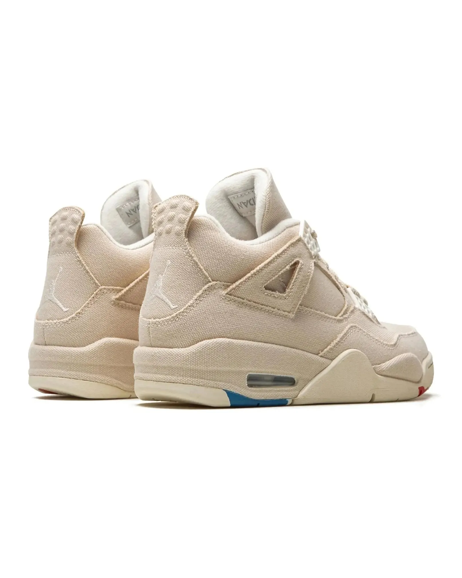 custom-fit Nike Air Jordan 4 Retro Blank Canvas