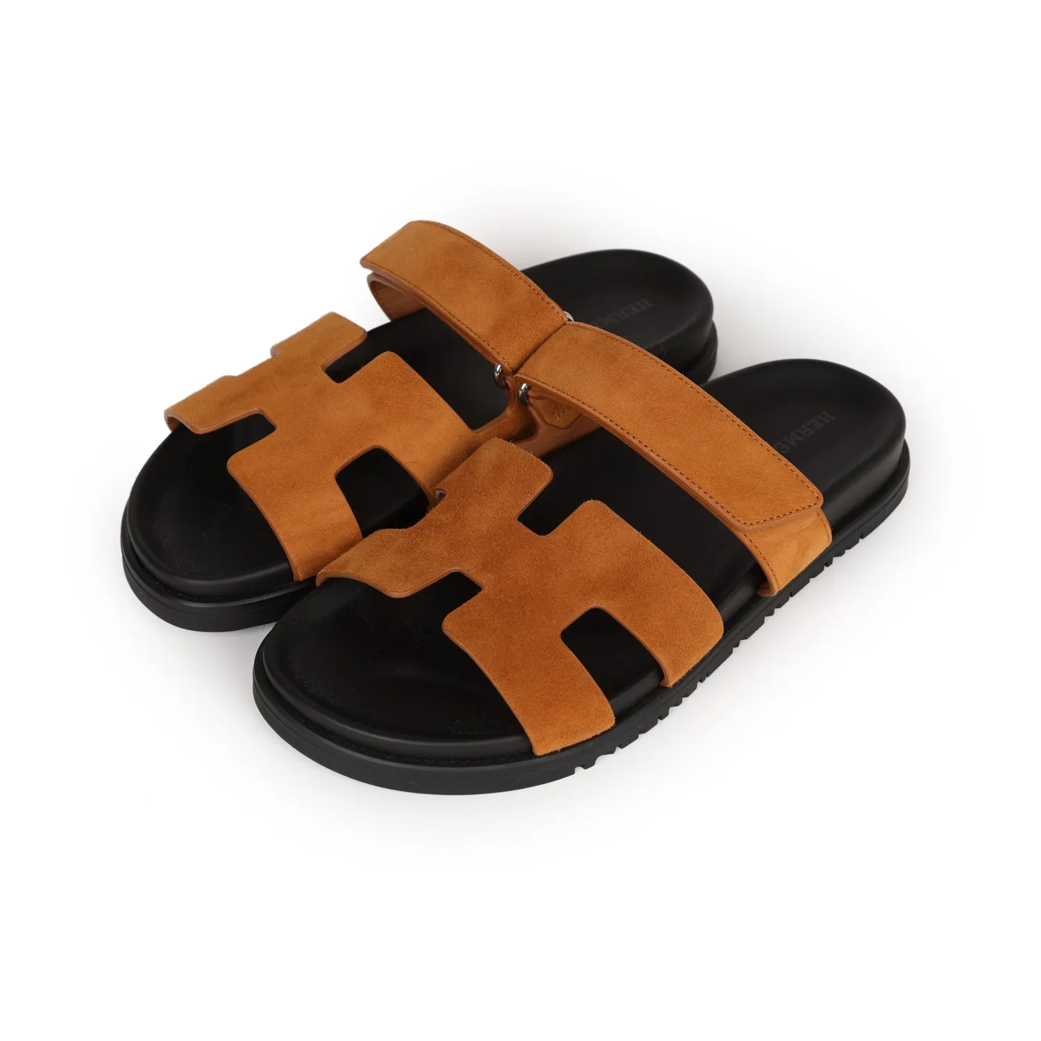 Daily Comfort Hermes Chypre Sandals Kraft Suede 38 EU